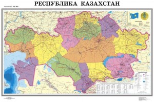 Create meme: Kazakhstan map pictures, political and administrative map of Kazakhstan, map of Kazakhstan