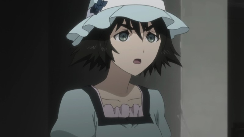 Create meme: mayuri, anime characters, gates;steina