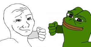 Create meme: Pepe the frog, pepe and wojak, Pepe