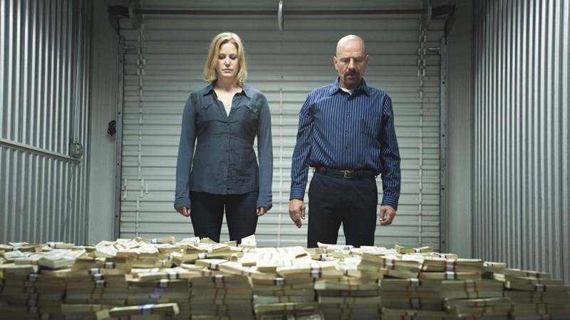 Create meme: Walter white , breaking bad better call saul, Walter white with the money