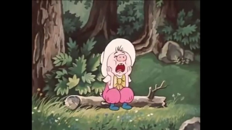 Создать мем: поросенок фунтик, фунтик мультфильм 1986, герои мультика фунтик