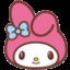 Create meme: Melody Kitty, melody hello kitty, my melody