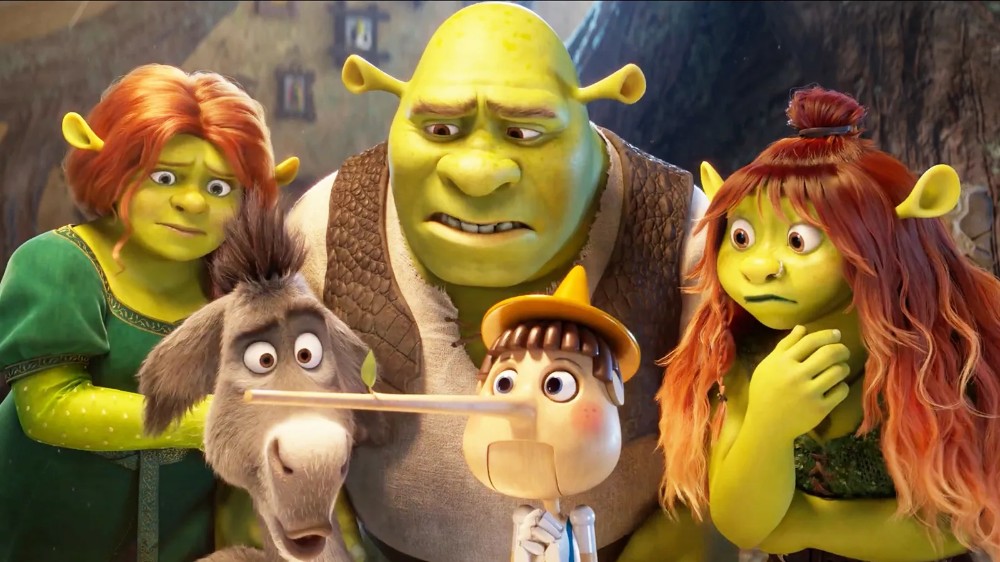 Create meme: Characters from Shrek, heroes of shrek, shrek cartoon