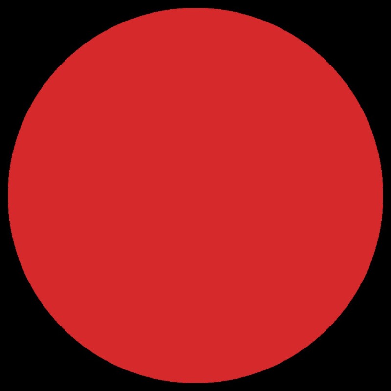 Create meme: the red circle, a white circle on a red background, a circle of red color
