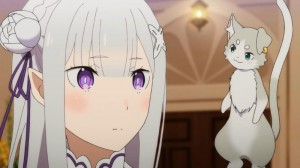 Create meme: screens Emilia rezero, Emilia from anime life in an alternate world from scratch, life in the alternative world from scratch Emilia