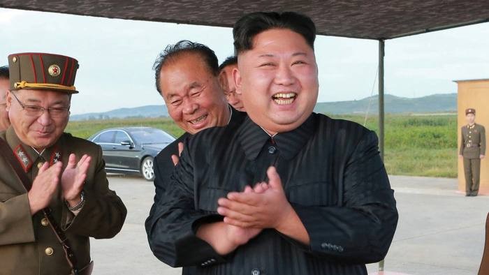 Create meme: Kim Jong-UN , Kim Jong-UN laughs, Korea Kim Jong Un