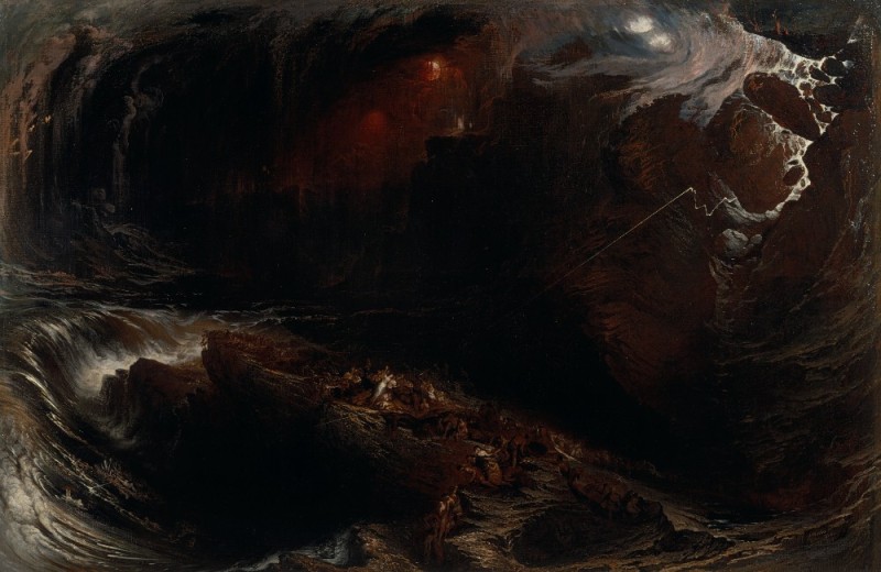 Create meme: John Martin (1789-1854), John Martin the deluge, Martin John paintings