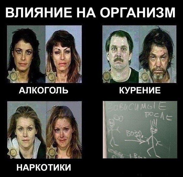 Создать мем: влияние наркотиков, влияние наркотиков на организм, алкоголь наркотик