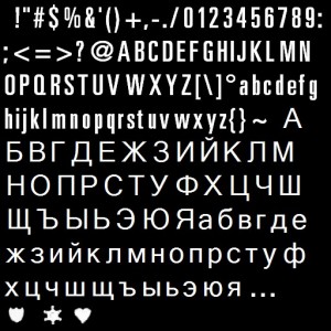 Create meme: Russian fonts, fonts
