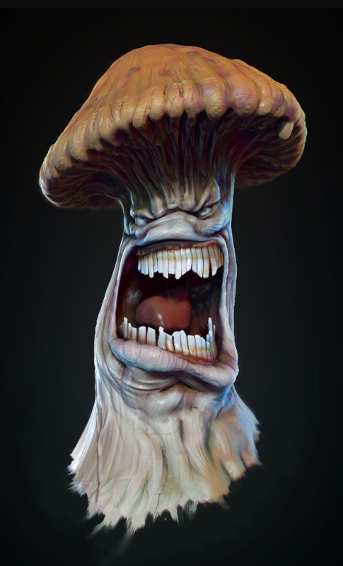 Create meme: infected mashroom, The evil mushroom, infected mushroom group