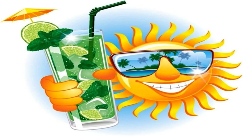 Create meme: summer sun heat, summer sea sun, smiley vacation