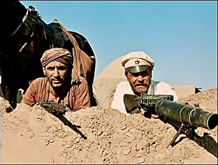 Create meme: the white sun of the Sukhov desert, white sun of the desert movie 1970, Comrade Sukhov the white sun of the desert