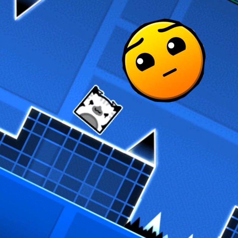 Create meme: geometry dash , danolex geometry dash, colorblind geometry dash