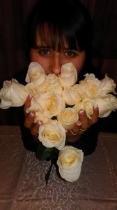 Create meme: rose white, a bouquet of roses, a bouquet of roses white