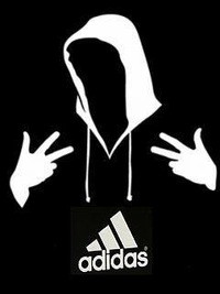 Create meme: avatars for groups of stim black and white, Picture, pictures Adidas hoodie