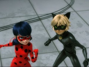 Create meme: chat noir, ladybug and cat Noir, miraculous ladybug