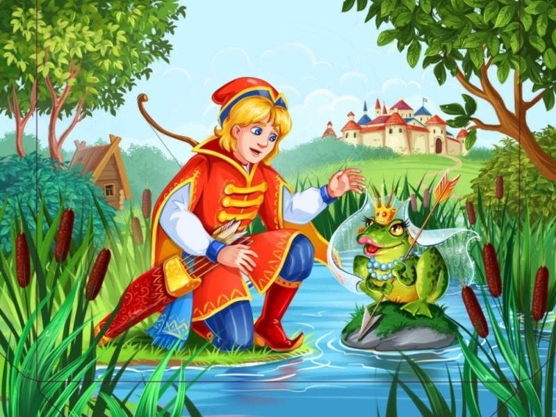 Create meme: Ivan tsarevich and the frog princess, Ivan tsarevich and the frog, Ivan Tsarevich from the fairy tale the frog Princess