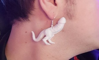 Create meme: fancy unisex earrings, earrings, unusual earrings