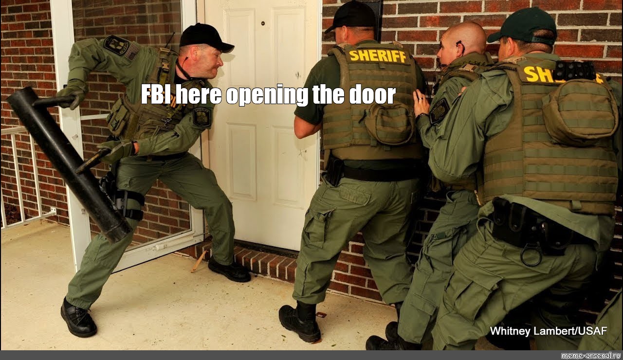 Сomics Meme Fbi Here Opening The Door Comics Meme 5184