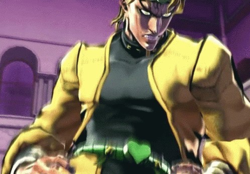 Create meme: dio Brando , dio , super jojo