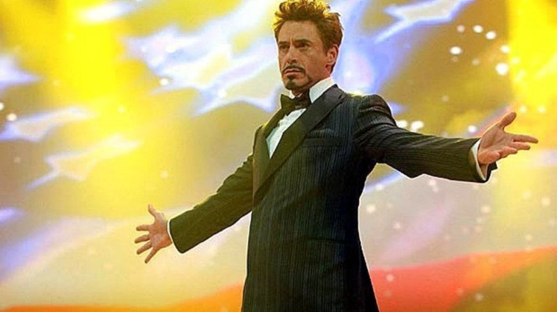 Create meme: meme Robert Downey, meme downey Jr., Robert Downey Jr. throws up his hands