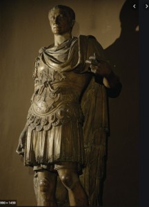 Create meme: Emperor Augustus of Rome, Gaius Julius Caesar, the statue of Caesar