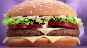 Create meme: the big tasty McDonalds, Burger