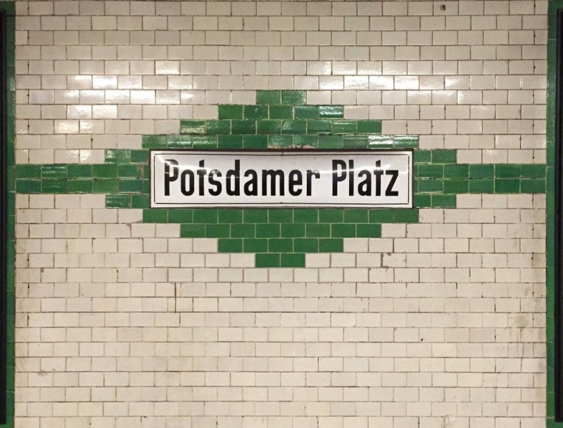 Create meme: subway city, subway , Potsdamer Platz in Berlin map