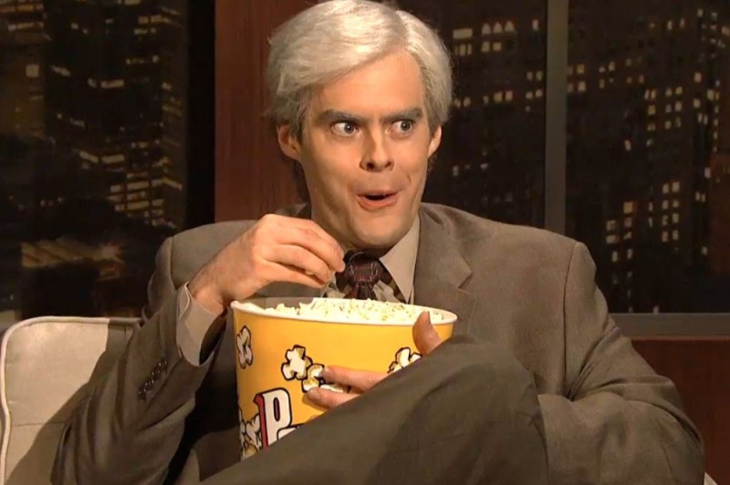 Create meme: jim carrey popcorn, popcorn meme, the guy with the popcorn