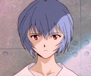 Create meme: Rei evangelion