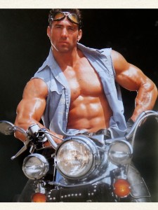 Create meme: bikers, Billy Herrington