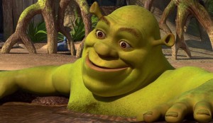 Create meme: Shrek in the swamp, Shrek Shrek, Shrek 