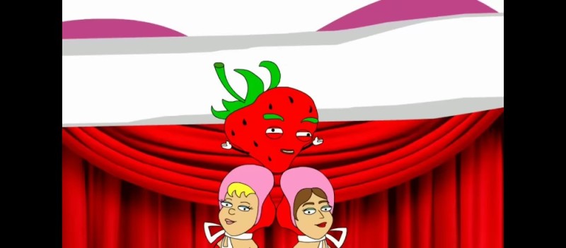 Create meme: Strawberry Keith Stupidshow, Strawberry and Walrus season 2, Strawberries from the Kit Stupidshow