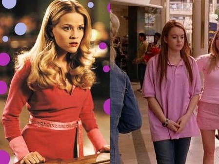 Create meme: Reese Witherspoon is legally blonde, Lindsay Lohan Mean Girls, Elle Woods