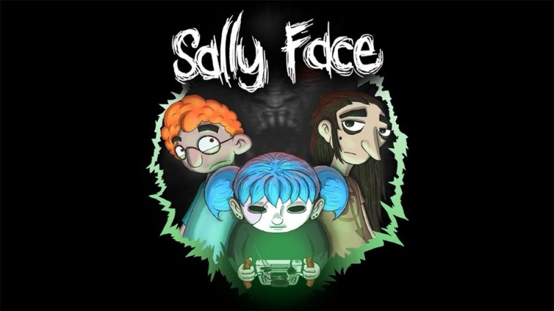 Create meme: Sally Face episode 5, Sally's face episode 3, sally face 2