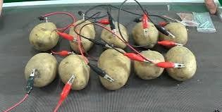 Create meme: electricity from potatoes, electricity from potatoes, battery made of potatoes