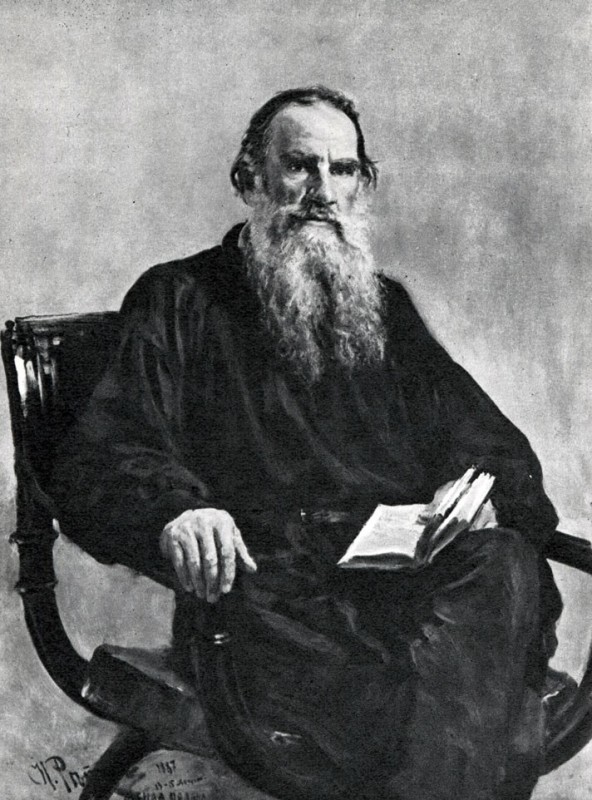 Create meme: portrait of l n Tolstoy, leo tolstoy, tolstoy portrait