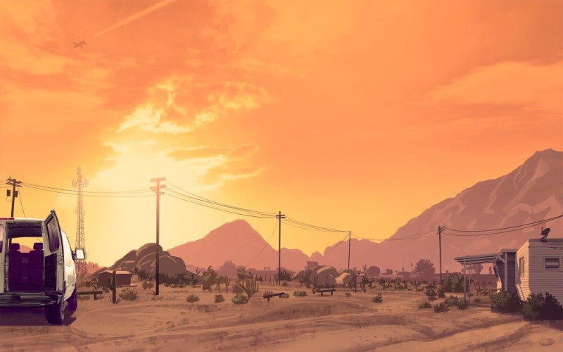 Create meme: los santos gta 5, arizona gta 5, gta 5 background