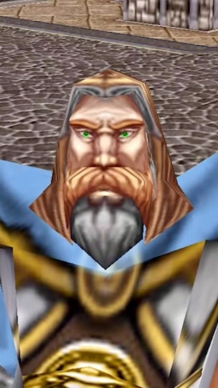 Create meme: Uther Warcraft 3, warcraft heroes, screenshot 