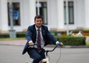 Create meme: Zelensky series servant of the people, Zelensky on the bike, the servant of the people