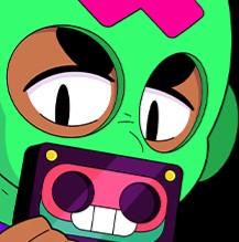 Create meme: Leon brawl stars, spike brave stars, spike brawl stars