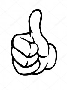 Create meme: hand thumbs up, thumbs up