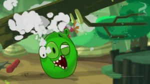 Create meme: toon, bad piggies, angry birds