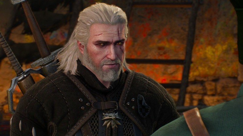 Create meme: geralt the witcher 3, The Witcher 2 e3 Geralt, The Witcher on ps4