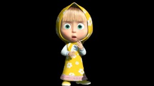 Create meme: Masha from Masha and the bear in Adidas, Masha and the bear pictures with captions, Masha