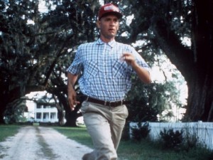 Create meme: run, run forest, tom hanks