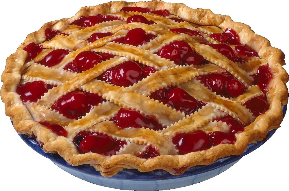 Create meme: cherry pie, pie on a transparent background, sweet pies