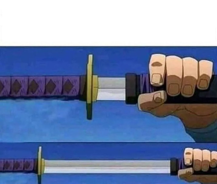 Create meme: anime sword, katana anime, katana sword