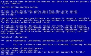 Create meme: blue screen of death Windows, blue screen, blue screen of death windows