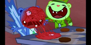 Create meme: happy tree friends